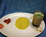 A picture of step 4 of Plain Khichdi with Buttermilk.