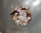 A picture of step 1 of Tangi chutney.