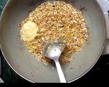 A picture of step 3 of Masala bhindi.
