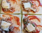 A picture of step 5 of Pizza sandwiches.