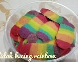 Cara Membuat Lidah kucing rainbow 4