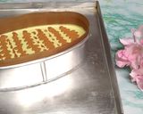 Foto langkah ke 8 dari resep PANDAN SPONGE CAKE| LEMBUT SELEMBUT OGURA CAKE,METODE ALL IN ONE.