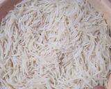 A picture of step 1 of Veg Salted Vermicelli.