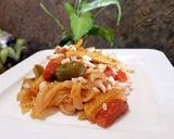A picture of step 5 of Pad Thai Noodles.
