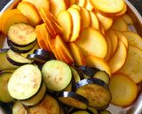 A picture of step 1 of Mediterranean Roasted Veggies.