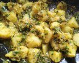 આલુ મેથી સબ્જી (aalu methi sabji Recipe in gujarati) રેસીપી સ્ટેપ3ફોટો
