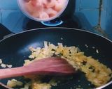 Foto langkah ke 4 dari resep Bubur Gurih Jagung -Labu Kuning (Creamy Corn & Pumpkin Porridge).