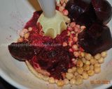 عکس مرحله 3 از دستور طرز تهیه حمص چغندر