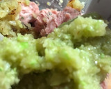 Foto del paso 5 de la receta: Albóndigas chafadas o mini-hamburguesas...con brócoli 🥦