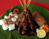 Foto langkah ke 4 dari resep Sate maranggi with sambal oncom acar.