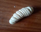 A picture of step 5 of Wool roll bread #my choice recipe challenge.