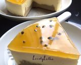 Hình bước làm 2 của món Chesse cake chanh dây
