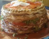 Foto del paso 11 de la receta: Torre de panqueques rellena