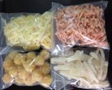 Hình bước làm 5 của món Mứt đu đủ ương ( hường )