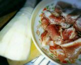 รูปขั้นตอนการทำที่ 1 ของ หน่อไม้สดตุ๋นซี่โครงหมู