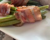 Foto del paso 1 de la receta: Rollitos de judía verde.🥓
