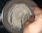 A picture of step 2 of Almond wheat flour choco cookie.