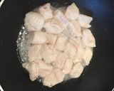 A picture of step 2 of Monkfish and Bacon Risotto.