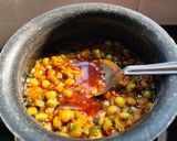 A picture of step 3 of Tuvar Totha (Gujarati Spicy Split Pigeon Pea Mash).