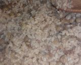 A picture of step 5 of Mujadara Rice.