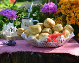 Foto del paso 4 de la receta: Scones de parmesano, queso azul y ciboulette😃