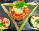 A picture of step 4 of Lauki ka Raita.