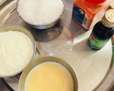 A picture of step 1 of Try colour coconut roll.