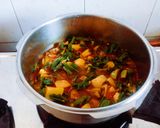A picture of step 3 of ડબલ તડકા વેજીટેબલ શાક.