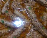 A picture of step 7 of Chicken seekh kabab masalah.