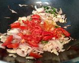 A picture of step 4 of Knorr Soupy Noodles with a twist !.