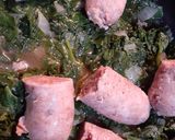 Foto del paso 4 de la receta: Ravioles relleno de espinaca y chorizo de cerdo