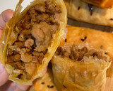 Foto del paso 5 de la receta: Rollitos de pasta filo rellenos de carne