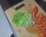 Foto del paso 1 de la receta Bocadillo rústico de tortilla de papas cocidas