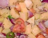A picture of step 3 of Potato 🥔 karahi.