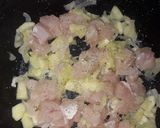 Foto del paso 1 de la receta: Burrito de pollo y calabacín con hierbas provenzales