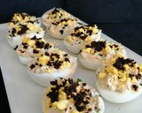 Foto del paso 15 de la receta: Huevos rellenos vegetarianos