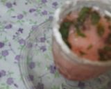 A picture of step 6 of Fresh strawberry and strawberry crushed mojito.