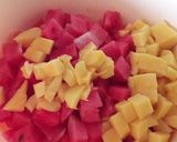 Foto del passaggio 2 della ricetta Salpicón alla frutta colombiano