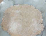 A picture of step 3 of Achari masala Soya chaap.