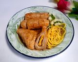 Foto langkah ke 20 dari resep Empek-empek Dos Kepala & Kulit Udang.