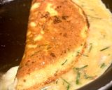 Une image de l'étape 3 de Omelette laiteuse.
