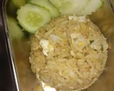 รูปขั้นตอนการทำที่ 1 ของ ข้าวกล่องข้าวผัดหมู (Pork Fried Rice Lunch Box)