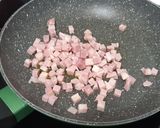 Foto del paso 1 de la receta: Fritada picante de verduras con trucha y bacon