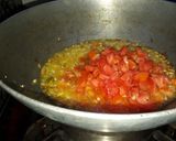 A picture of step 2 of Paneer lababdar.