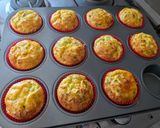 Cukkinis krumplis muffin recept fázis 3 fotója