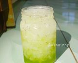 Foto langkah ke 7 dari resep Es Kopyor Melon Selasih🍈🥥.