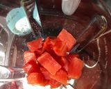 Foto del paso 1 de la receta: Licuado de sandía