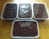 Foto langkah ke 4 dari resep Brownies Lumer.