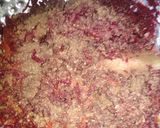 A picture of step 5 of Beetroot heart Patti.