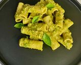 A picture of step 4 of Pesto Rigatoni (Pasta al Pesto).